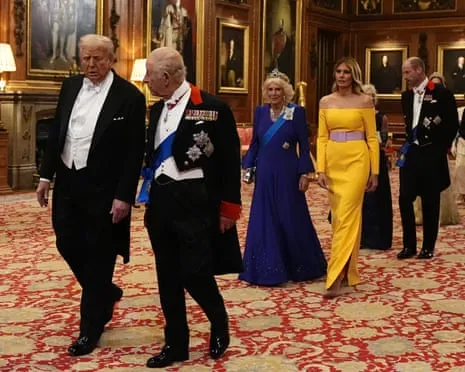 Royals Roll Out Red Carpet During Protests; Kimmel Pulled From Air Over Kirk Remarks