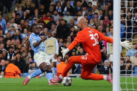 Doku Seals Manchester City's Win Against Napoli After De Bruyne's Premature Return Comeback