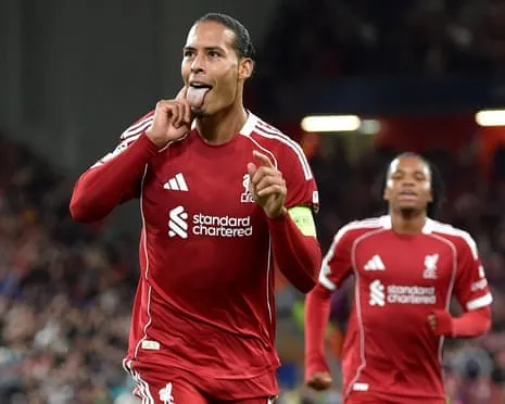 Virgil van Dijk scores late decisive goal versus La Liga side
